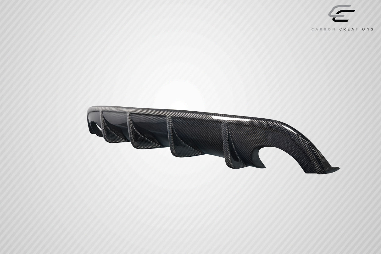 Carbon Creations VIP Rear Lip Add On Spoiler Compatible With 2014-2017 Infiniti Q50 - 1 Piece - 114323