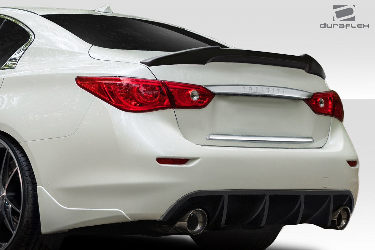 Extreme Dimensions Duraflex A Spec Wing Spoiler Compatible With 2014-2023 Infiniti Q50 - 1 Piece - 119692