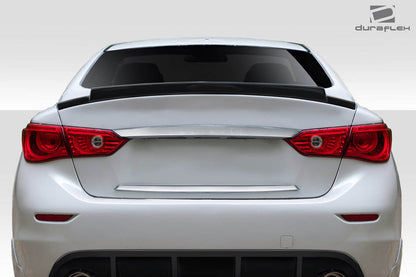 Extreme Dimensions Duraflex R-Tech Wing Spoiler Compatible With 2014-2023 Infiniti Q50 - 1 Piece - 114326