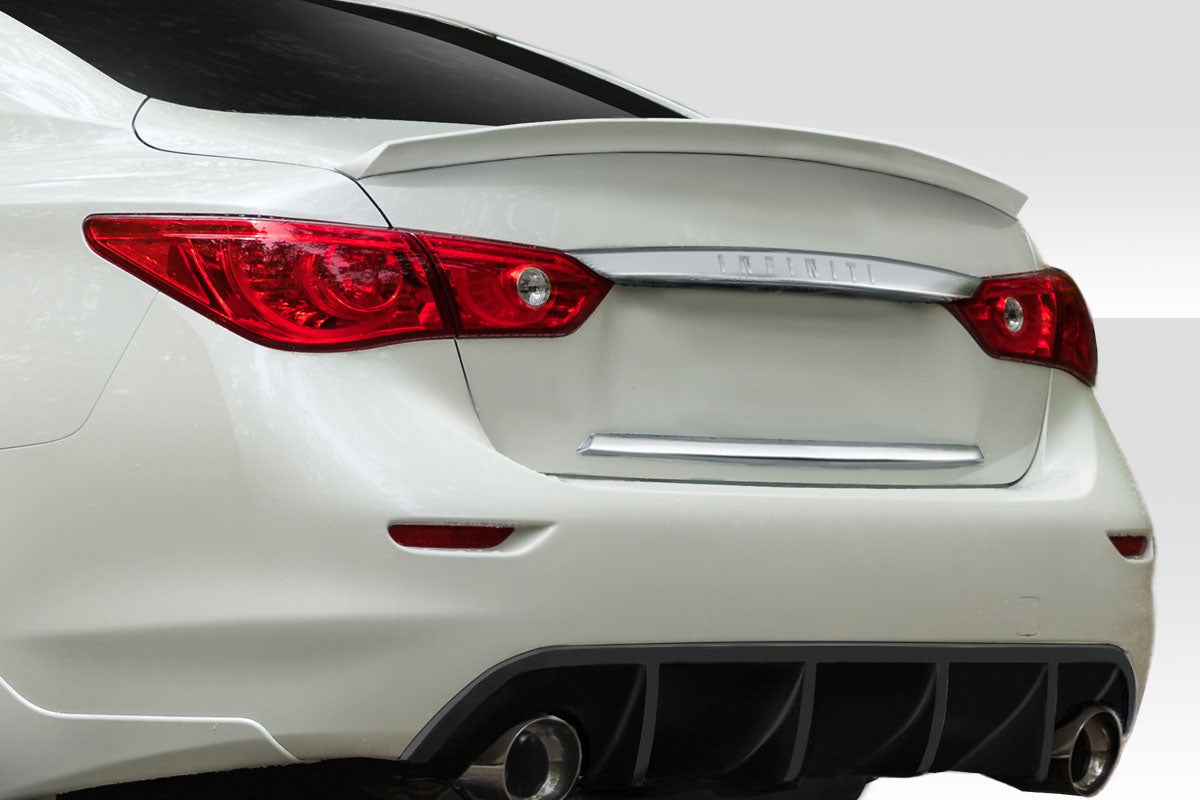 Extreme Dimensions Duraflex VIP Wing Spoiler Compatible With 2014-2023 Infiniti Q50 - 1 Piece - 114329
