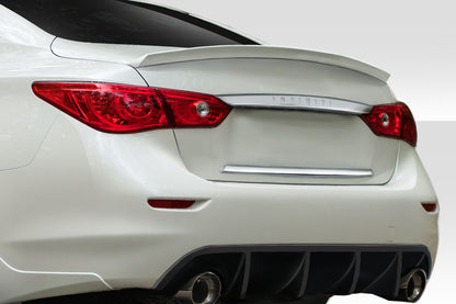 Extreme Dimensions Duraflex VIP Wing Spoiler Compatible With 2014-2023 Infiniti Q50 - 1 Piece - 114329