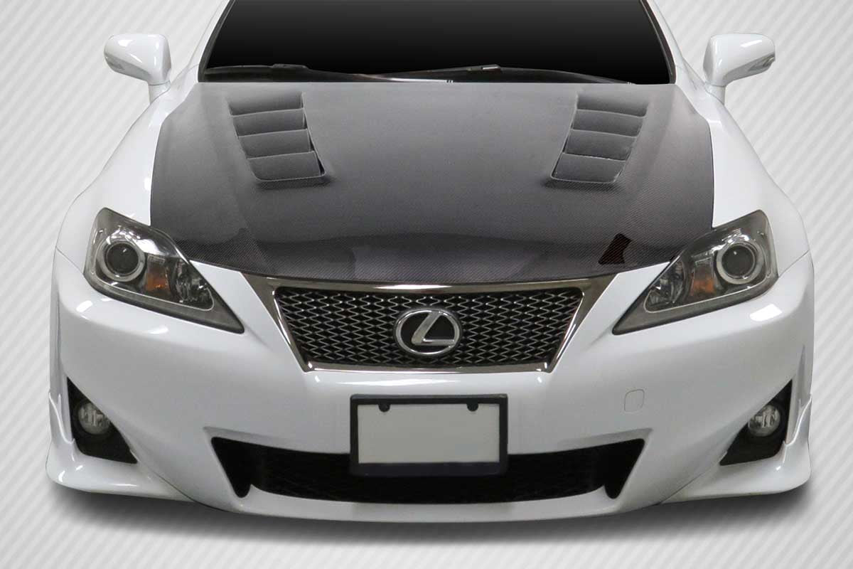 Carbon Creations TS-2 Hood Compatible With 2006-2013 Lexus IS - 1 Piece - 114334