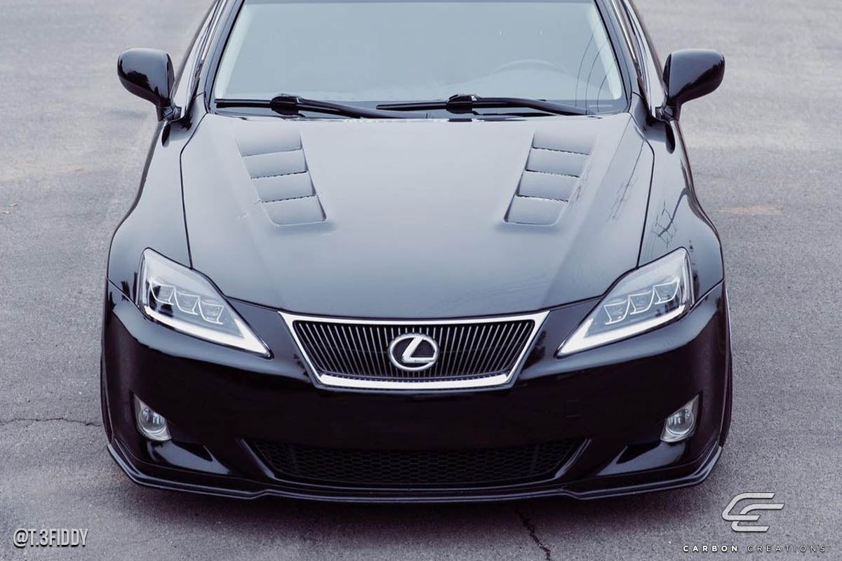 Carbon Creations TS-2 Hood Compatible With 2006-2013 Lexus IS - 1 Piece - 114334