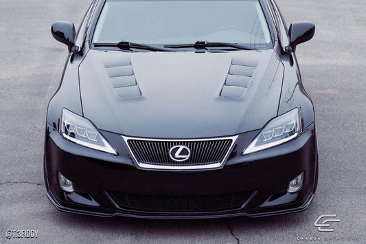 Carbon Creations TS-2 Hood Compatible With 2006-2013 Lexus IS - 1 Piece - 114334