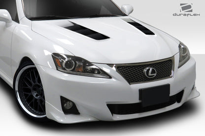 Extreme Dimensions Duraflex TS-2 Hood Compatible With 2006-2013 Lexus IS - 1 Piece - 114335