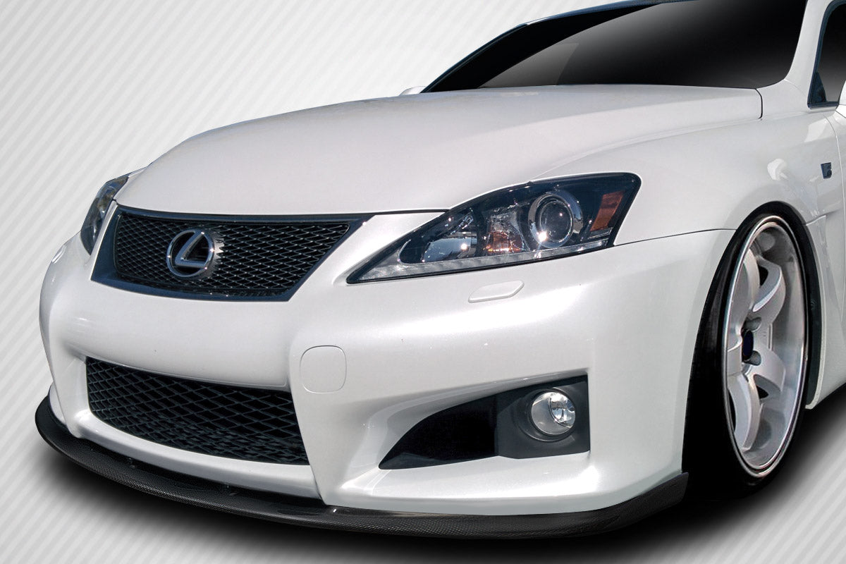 Carbon Creations Luxion Front Lip Spoiler Compatible With 2008-2014 Lexus IS-F - 1 Piece - 114336