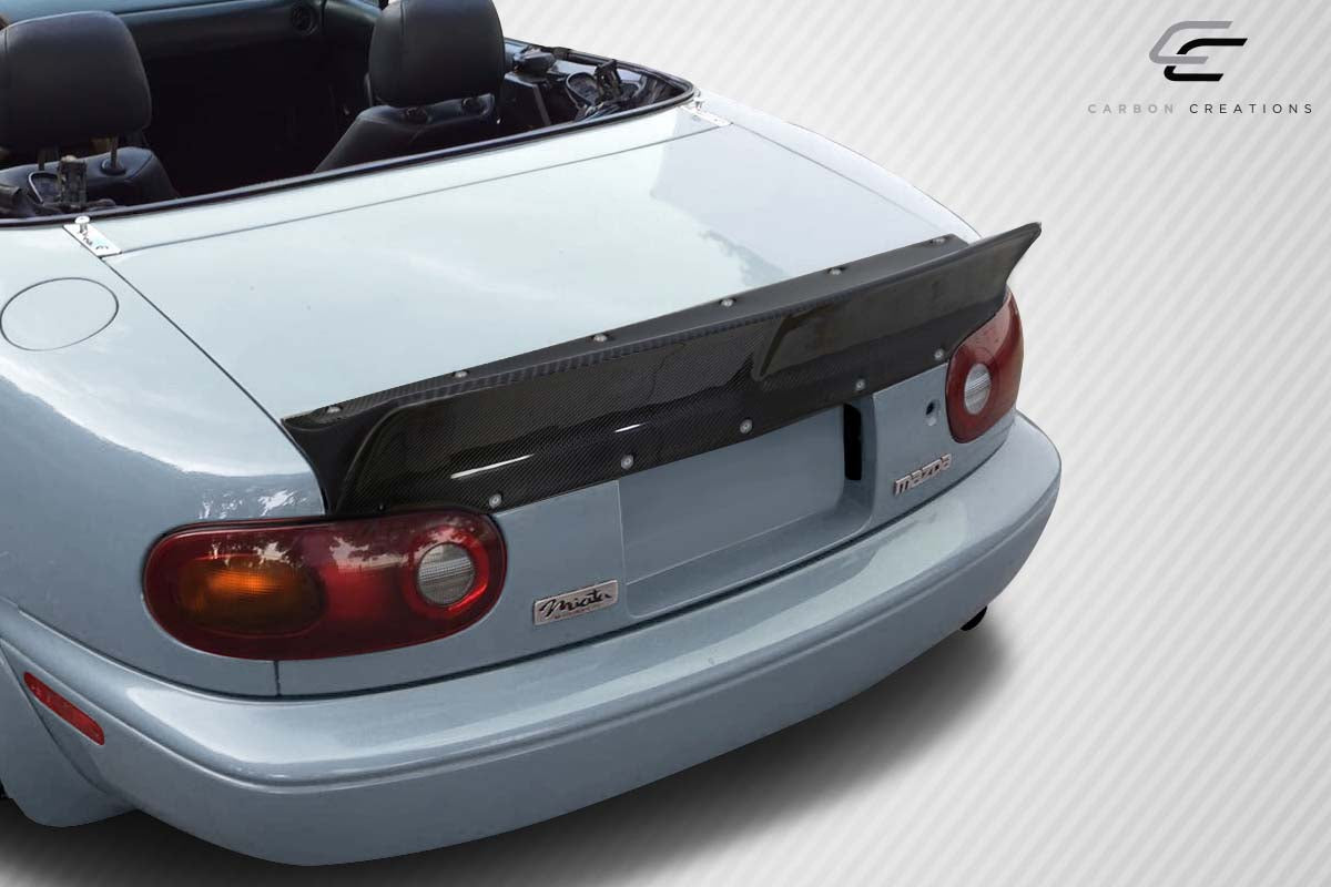 Carbon Creations TKO Wing Spoiler Compatible With 1990-1997 Mazda Miata - 1 Piece - 114348