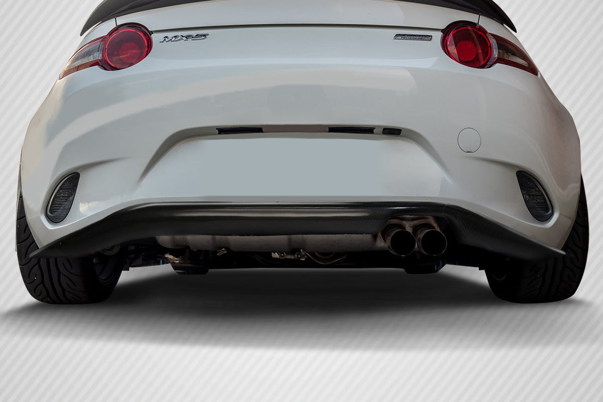 Carbon Creations DriTech C-Speed Rear Lip Add On Spoiler Compatible With 2016-2023 Mazda Miata - 1 Piece - 114353