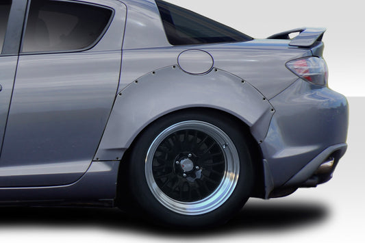 Extreme Dimensions Duraflex RBS Rear Fender Flares Compatible With 2004-2011 Mazda RX8 - 2 Piece - 114362