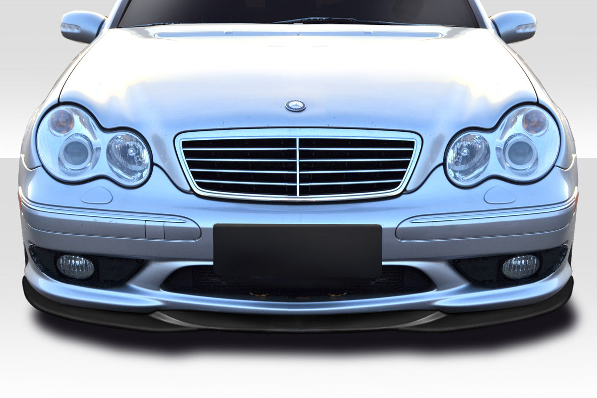 Extreme Dimensions Duraflex L-Sport Front Lip Spoiler Compatible With 2001-2007 Mercedes C Class - 1 Piece - 114364