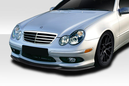 Extreme Dimensions Duraflex L-Sport Front Lip Spoiler Compatible With 2001-2007 Mercedes C Class - 1 Piece - 114364