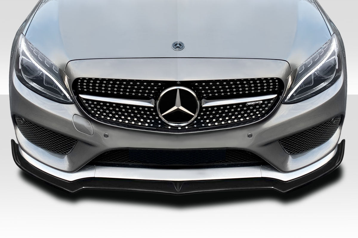 Extreme Dimensions Duraflex Fortune Front Lip Spoiler Compatible With 2015-2021 Mercedes C Class W205 - 1 Piece - 114377