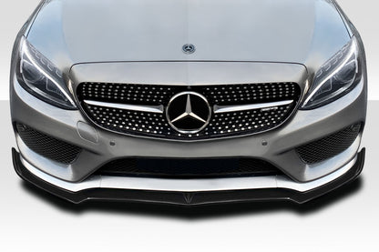 Extreme Dimensions Duraflex Fortune Front Lip Spoiler Compatible With 2015-2021 Mercedes C Class W205 - 1 Piece - 114377