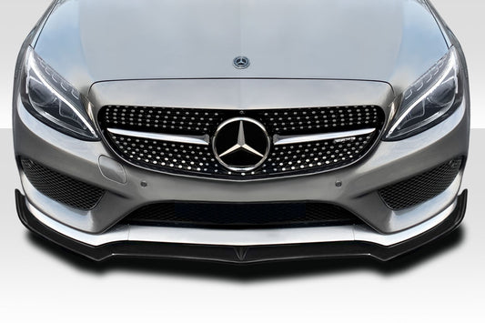 Extreme Dimensions Duraflex Fortune Front Lip Spoiler Compatible With 2015-2021 Mercedes C Class W205 - 1 Piece - 114377