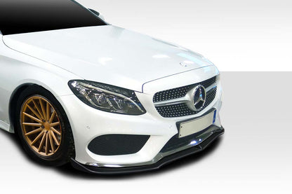 Extreme Dimensions Duraflex Fortune Front Lip Spoiler Compatible With 2015-2021 Mercedes C Class W205 - 1 Piece - 114377