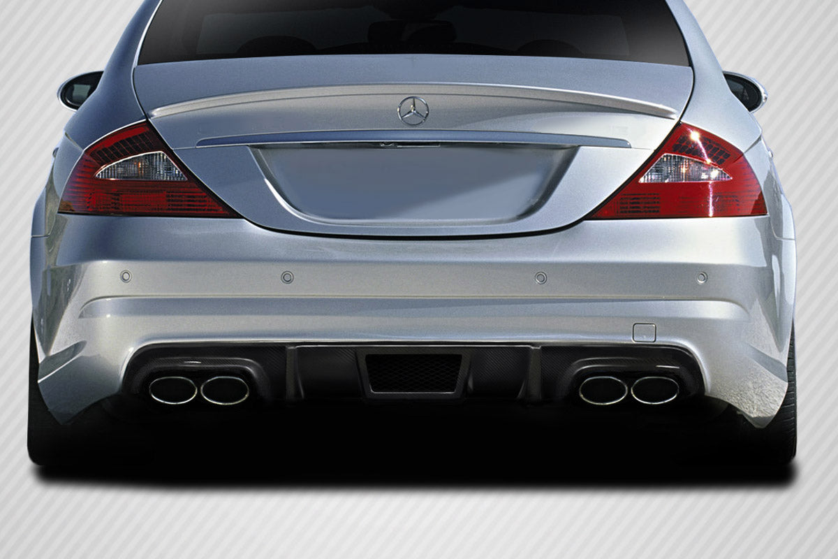 Carbon Creations L Sport Rear Lip Add On Spoiler Compatible With 2006-2011 Mercedes CLS - 1 Piece - 114378