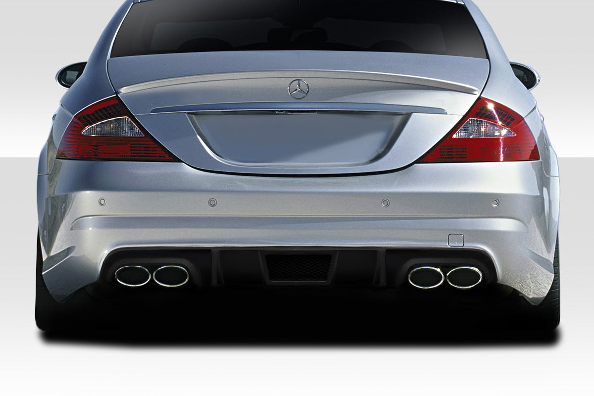 Extreme Dimensions Duraflex L Sport Rear Lip Add On Spoiler Compatible With 2006-2011 Mercedes CLS - 1 Piece - 114379