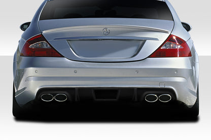 Extreme Dimensions Duraflex L Sport Rear Lip Add On Spoiler Compatible With 2006-2011 Mercedes CLS - 1 Piece - 114379