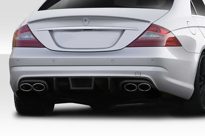 Extreme Dimensions Duraflex L Sport Rear Lip Add On Spoiler Compatible With 2006-2011 Mercedes CLS - 1 Piece - 114379