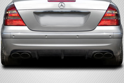 Carbon Creations L Sport Rear Lip Add On Spoiler Compatible With 2003-2006 Mercedes E55 - 1 Piece - 114382