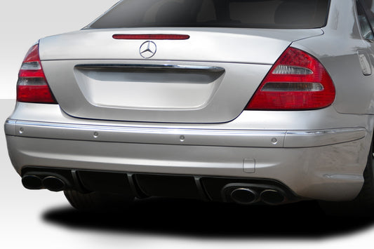 Extreme Dimensions Duraflex L Sport Rear Lip Add On Spoiler Compatible With 2003-2006 Mercedes E Class - 1 Piece - 114383