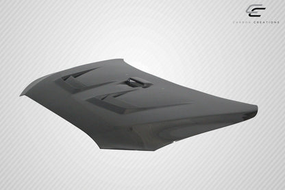 Carbon Creations D Spec Hood Compatible With 2008-2017 Mitsubishi Lancer - 1 Piece - 114384