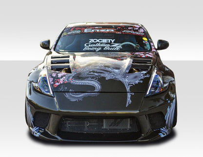 Extreme Dimensions Duraflex AM-S Hood Compatible With 2009-2020 Nissan 370Z - 1 Piece - 114387