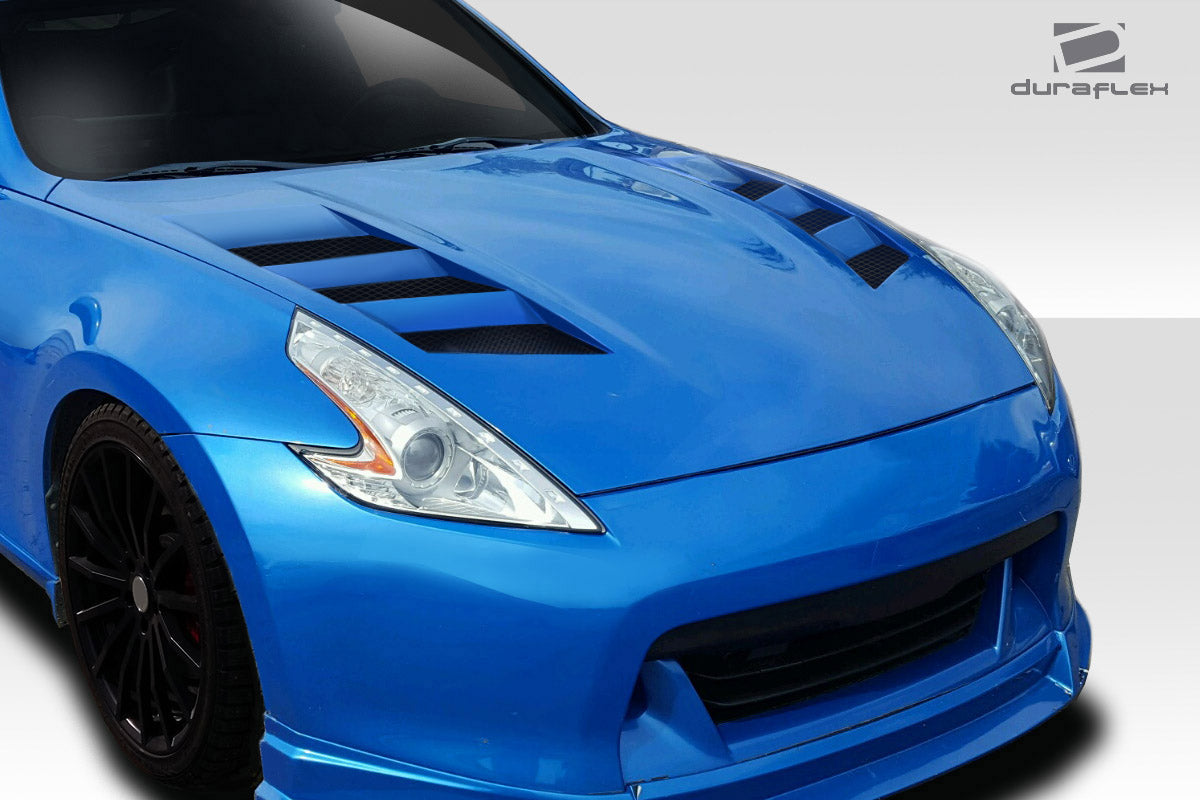 Extreme Dimensions Duraflex AM-S Hood Compatible With 2009-2020 Nissan 370Z - 1 Piece - 114387