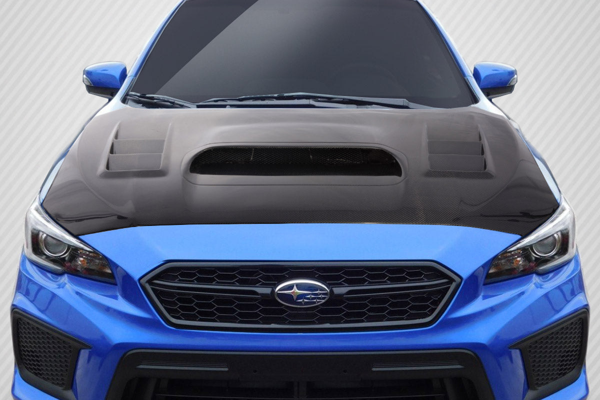 Carbon Creations C-1 Hood Compatible With 2015-2021 Subaru WRX - 1 Piece - 114397