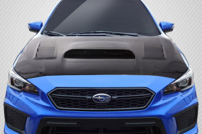 Carbon Creations C-1 Hood Compatible With 2015-2021 Subaru WRX - 1 Piece - 114397