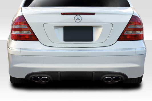 Extreme Dimensions Duraflex L-Sport Rear Lip Add On Spoiler Compatible With 2001-2007 Mercedes C Class - 1 Piece - 114411