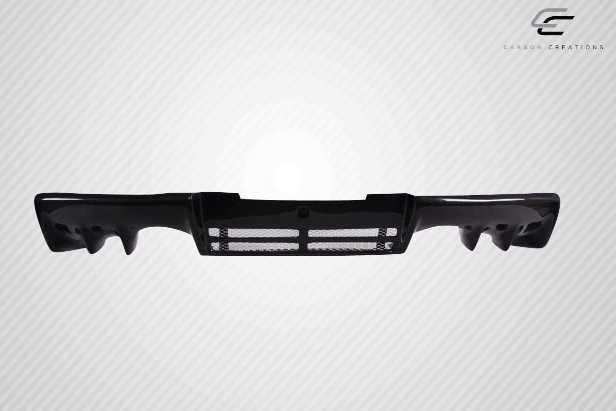 Carbon Creations OEM Look Rear Lip Add On Spoiler Compatible With 2008-2015 Mitsubishi Lancer - 1 Piece - 114414