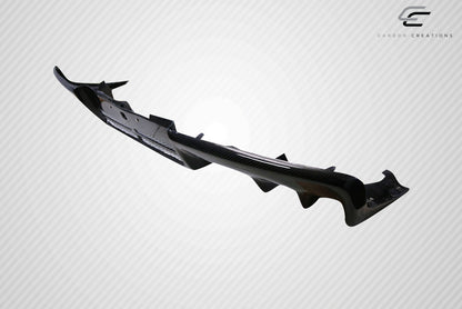 Carbon Creations OEM Look Rear Lip Add On Spoiler Compatible With 2008-2015 Mitsubishi Lancer - 1 Piece - 114414