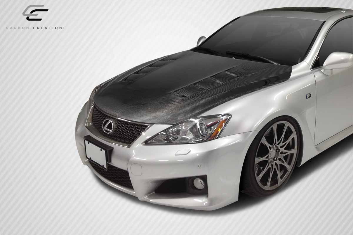 Carbon Creations TS-2 Hood Compatible With 2008-2014 Lexus IS-F - 1 Piece - 114416