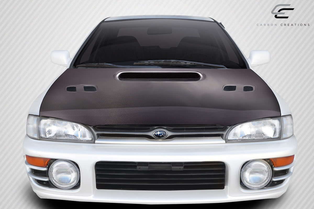 Carbon Creations STI Hood Compatible With 1993-2001 Subaru Impreza - 1 Piece - 114422