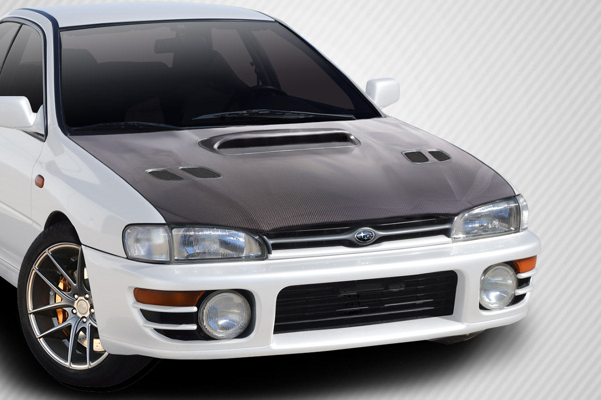 Carbon Creations STI Hood Compatible With 1993-2001 Subaru Impreza - 1 Piece - 114422