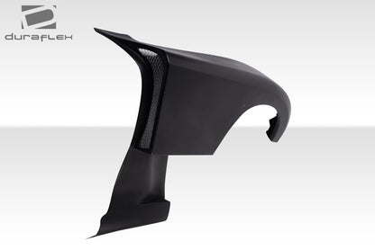 Extreme Dimensions Duraflex Bossen Wide Body Front Fenders Flares Compatible With 1993-1997 Mazda RX7 - 2 Piece - 114442