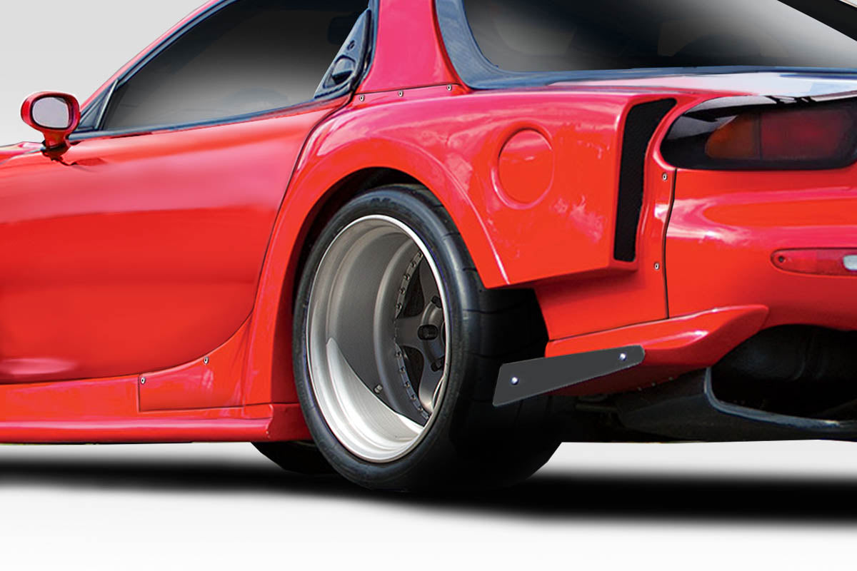 Extreme Dimensions Duraflex Bossen Wide Body Rear Fender Flares Compatible With 1993-1997 Mazda RX7 - 2 Piece - 114443