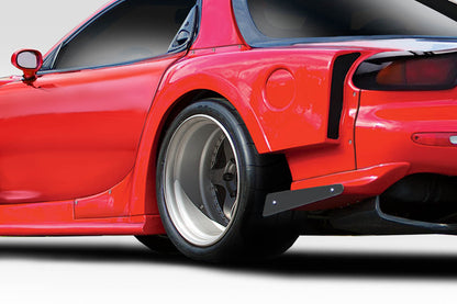 Extreme Dimensions Duraflex Bossen Wide Body Rear Fender Flares Compatible With 1993-1997 Mazda RX7 - 2 Piece - 114443