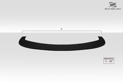 Extreme Dimensions Duraflex Universal Type 3 Front Lip Spoiler Splitter Body Kit - 1 Piece - 114453