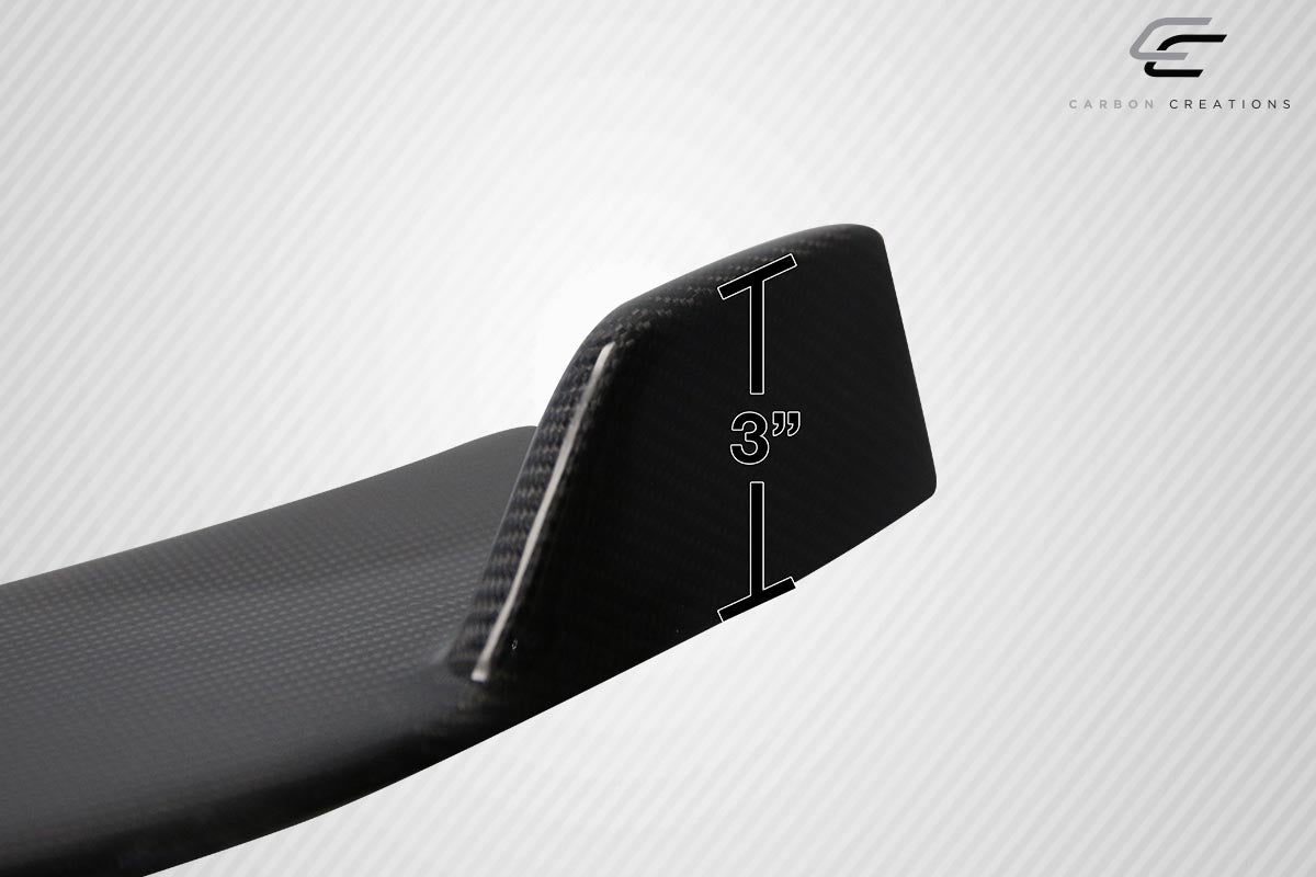 Carbon Creations Universal Type 4 Front Lip Spoiler Body Kit - 1 Piece - 114456