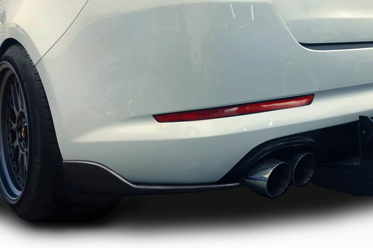 Extreme Dimensions Duraflex Universal Front/Rear Type 2 Winglet Splitters Body Kit - 2 Piece - 114461