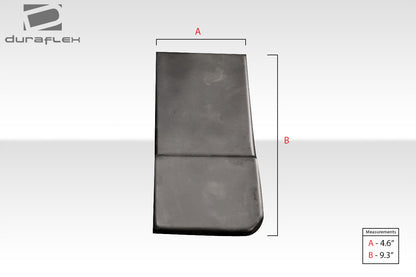 Extreme Dimensions Duraflex Universal C-Speed Side Splitters Body Kit - 4 Piece - 114475