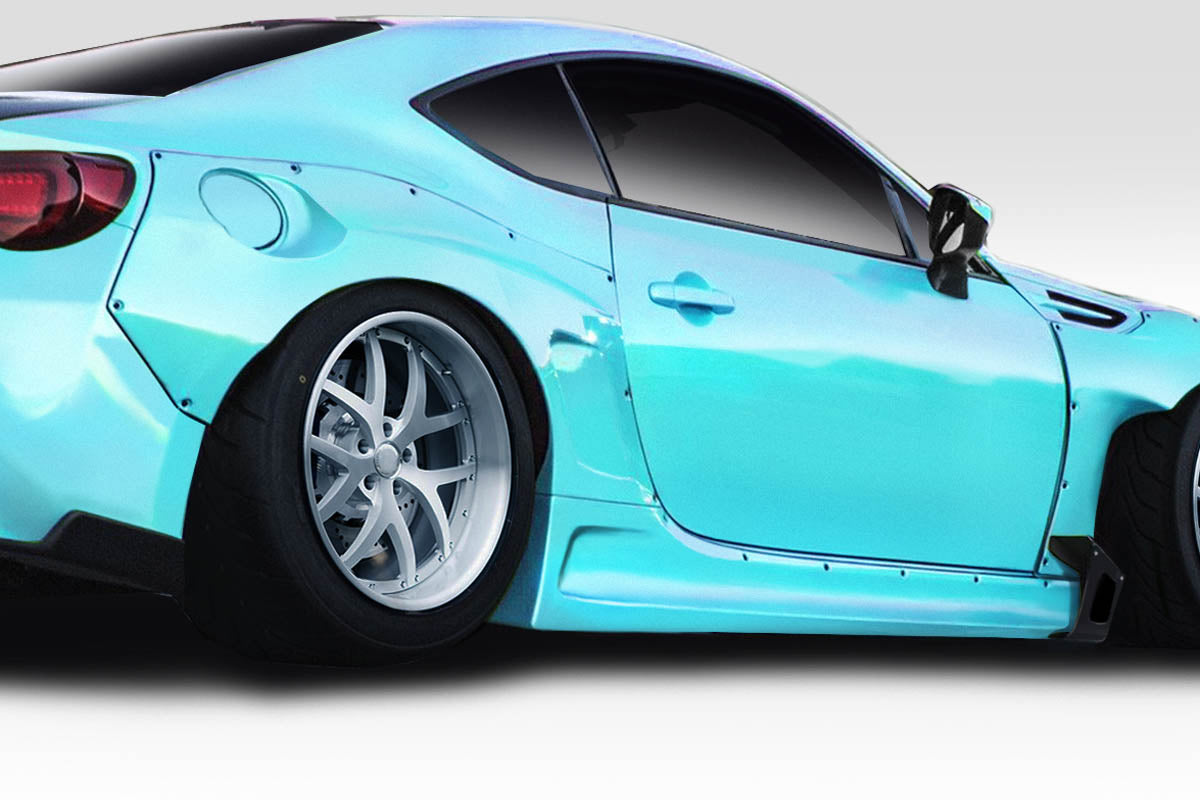 Extreme Dimensions Duraflex GT500 V3 Wide Body Side Skirts Compatible With 2013-2020 FRS 86 BRZ - 4 Piece - 114480