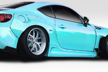 Extreme Dimensions Duraflex GT500 V3 Wide Body Side Skirts Compatible With 2013-2020 FRS 86 BRZ - 4 Piece - 114480