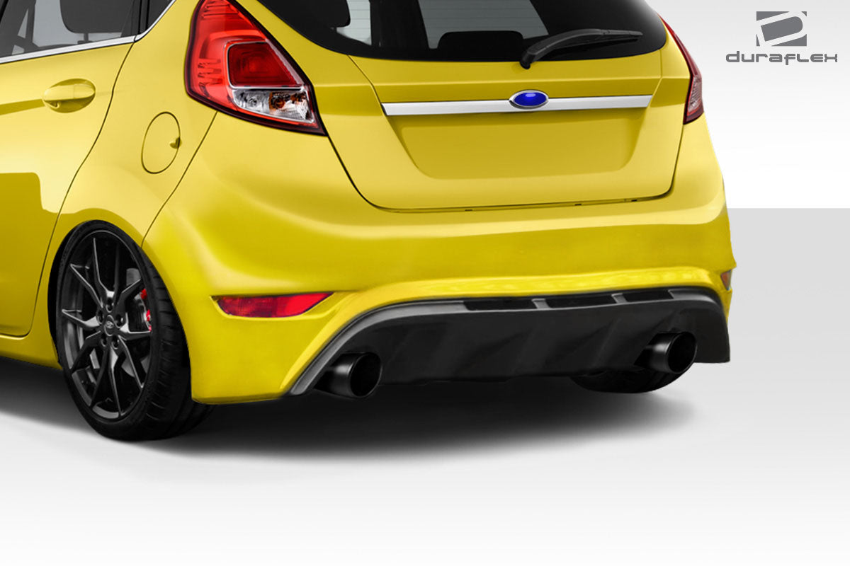 Extreme Dimensions Duraflex RS Rear Bumper Cover Compatible With 2014-2019 Ford Fiesta - 1 Piece - 114486
