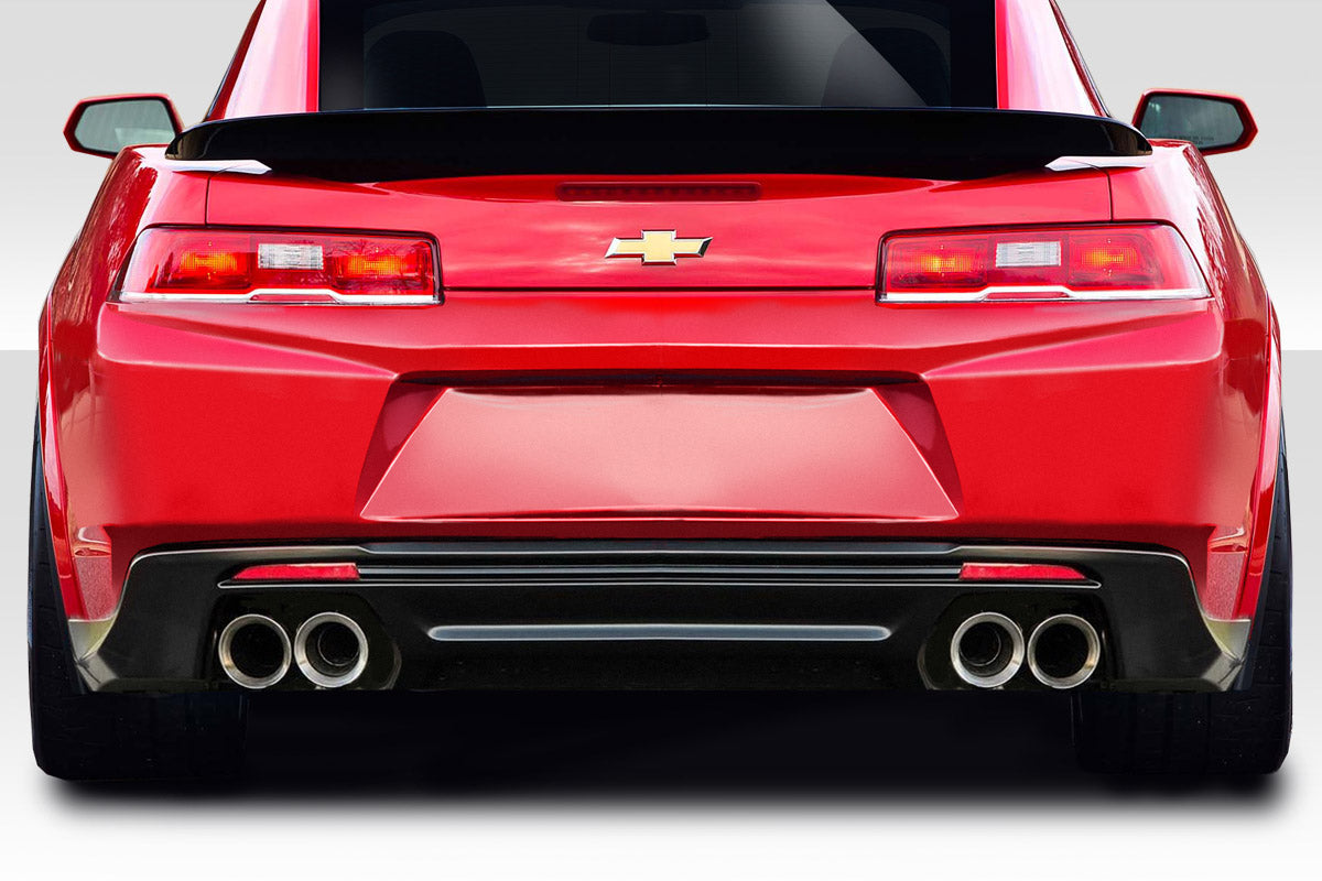 Extreme Dimensions Duraflex ZL1 V2 Rear Bumper Cover Compatible With 2014-2015 Chevrolet Camaro - 1 Piece - 114490