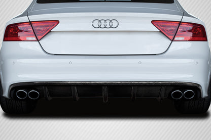Carbon Creations DTM Rear Lip Add On Spoiler Compatible With 2012-2015 Audi S7 - 1 Piece - 114508
