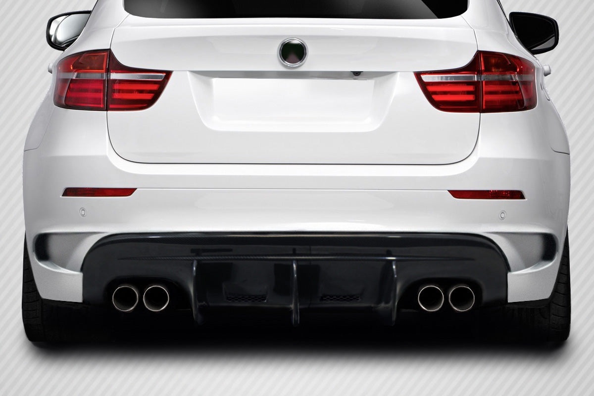 Carbon Creations AK-M Rear Lip Add On Spoiler Compatible With 2008-2014 BMW X6M - 1 Piece - 114518