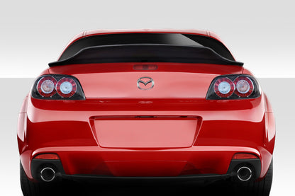Extreme Dimensions Duraflex Darkforce Wing Spoiler Compatible With 2004-2011 Mazda RX8 - 1 Piece - 114527